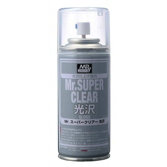 Mr. Hobby Mr. Super Clear Gloss Spray New