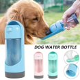 thumbnail image 4 of Botella de agua portátil para mascotas, alimentador para perros, gatos, viajes, senderismo, cachorros, taza de agua potable, tazón, dispensador de agua para mascotas al aire libre, 300ml, 4 of 4