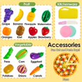 thumbnail image 5 of Juguetes para cortar frutas y verduras esquí comedor de cocina para niños 3 4 5 años, 5 of 5