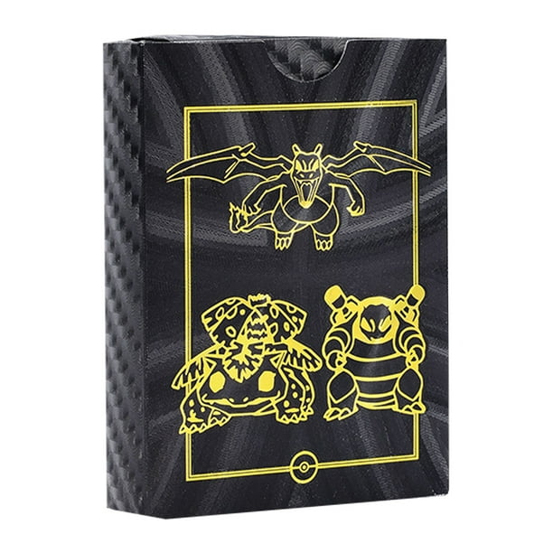 Juego Cartas Coleccionables TCG Deck Gold Foil Surtidas 55 Piezas Pokemon Ultra Rare