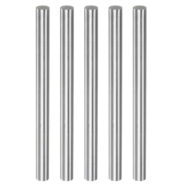Unique Bargains 5 Packs 7.3mm x 100mm High Speed Steel (HSS) Round Rod Lathe Bar Stock DIY Tool