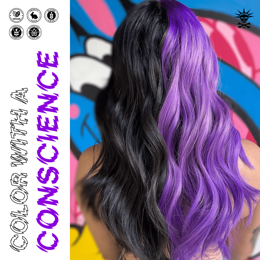 MANIC PANIC ULTRA VIOLET Classic High Voltage Semi-Permanent Hair Color, 4 fl oz
