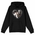 thumbnail image 3 of Gossip Girl Chuck and Blair Kiss Men's Black Sweatshirt-4XL, 3 of 5