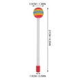 thumbnail image 3 of MasteelfCA 4 Pcs Kids Practicing Drum Sticks Rainbow Color Drumstick Music Instrument Toy, 3 of 7