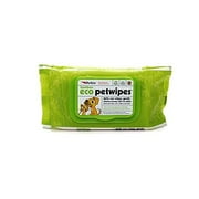 Angle View: Petkin Bamboo Eco Petwipes 80 count