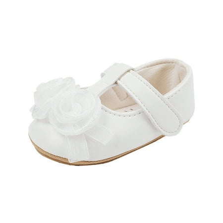 

Baby Girls Shoes Cute Flower Toddler Shoes Sandals Single Shoes Princess Shoes
