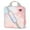 Orange Pink, variant on MoKo Zipper Binder, 2 in 3 Ring 500 Sheet Capacity School Binder with Shoulder Strap Handle, School Supplies Organizer for Middle Student