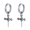 C, variant on Vogem Geometric Earrings For Women Stainless Steel Dainty Silver Earrings Pendant Earrings Jewelry