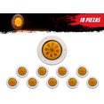 thumbnail image 1 of Kit De 10 Plafones Laterales 9 Leds Ámbar 2 Pulg Tunelight TUNELIGHT-RENOVATIO ., 1 of 3