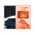 thumbnail image 5 of Men's Fleece Lined Jacket Fuzzy Sherpa Full Zip Thermal Coat Lightweight Outwear for Fall Winter (Dark Blue 2XL), 5 of 7