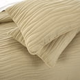 thumbnail image 5 of Chic Home Kyrian Taupe Queen 7-Piece Quilt Set, 5 of 6