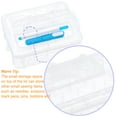 thumbnail image 4 of New brothread 3 Layers Stackable Clear Storage Box/Organizer for Holding 60 Spools Home Embroidery & Sewing Thread and Other Embroidery Sewing Crafts (Spool Size Requirement: H≤2.2"; W≤1.69"), 4 of 7