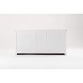 thumbnail image 6 of NovaSolo Halifax Special Mahogany Wood Buffet in Classic White, 6 of 14