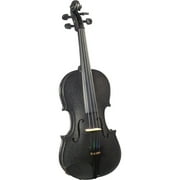 Cremona SV-75BK Premier Novice Violin Outfit - Sparkling Black - 4/4 Size