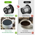 thumbnail image 3 of Reusable K Cups for , 6 Pack K Cup Reusable Coffee Pods with Plastic, Refillable K Cup Coffe Pods with 304 Mess, 3 of 6