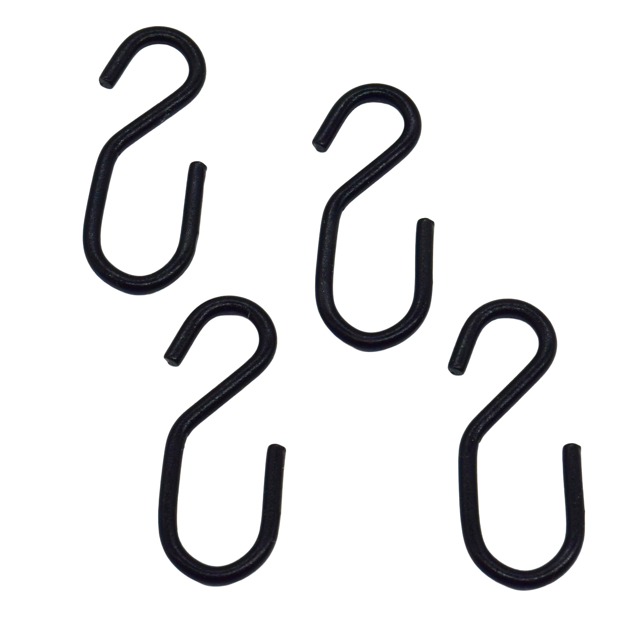 Black Flower Pot S-Hook, 4 Count, Peerless Chain Company, #4718938