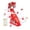 Style B, variant on Electric Climbing Ladder Santa Claus Gift Santa Climbing Ladder for Tabletop Style A