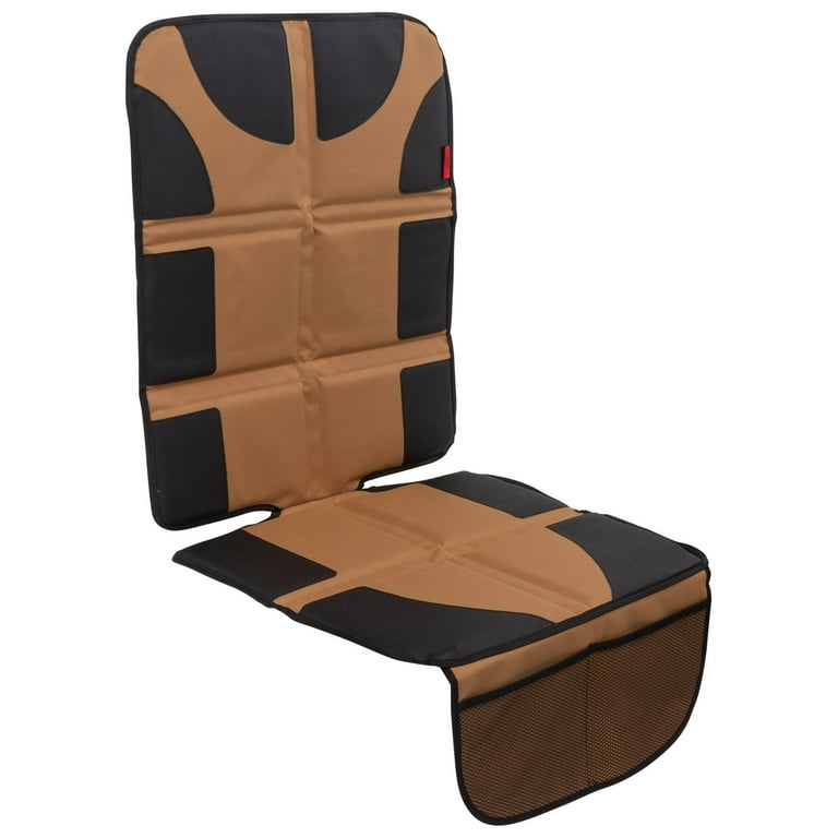 Car seat protector top with thickest padding