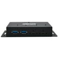 thumbnail image 2 of Eaton Tripp Lite series 4-Port Industrial-Grade USB 3.1 Gen 2 Hub - 10 Gbps, 2 USB-C & 2 USB-A, 15 kV ESD Immunity, Iron Housing - Hub - 4 x USB 3.1 Gen 2 - desktop - TAA Compliant, 2 of 5