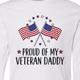 thumbnail image 4 of Inktastic Military Veteran Daddy Proud Son Daughter Long Sleeve Youth T-Shirt, 4 of 5