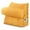 Yellow, variant on SHANNA Wedge Headboard Pillow with Adjustable Neck Support, Triangular Bedrest Lumbar Neck Back Support Pillows for Reading, Gaming, and TV Watching, Pink
