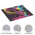 thumbnail image 4 of Honeii Neon Gothic Skull Moon for Dish Drying Mat for Kitchen Counter, Non-slip Rubber Backed, Hide Stain Kitchen Super Absorbent Draining Mat, Dish Rack Pad, 4 of 8