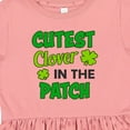 thumbnail image 4 of Inktastic Cutest Clover in the Patch with Four Leaf Clovers Girls Toddler Dress, 4 of 5