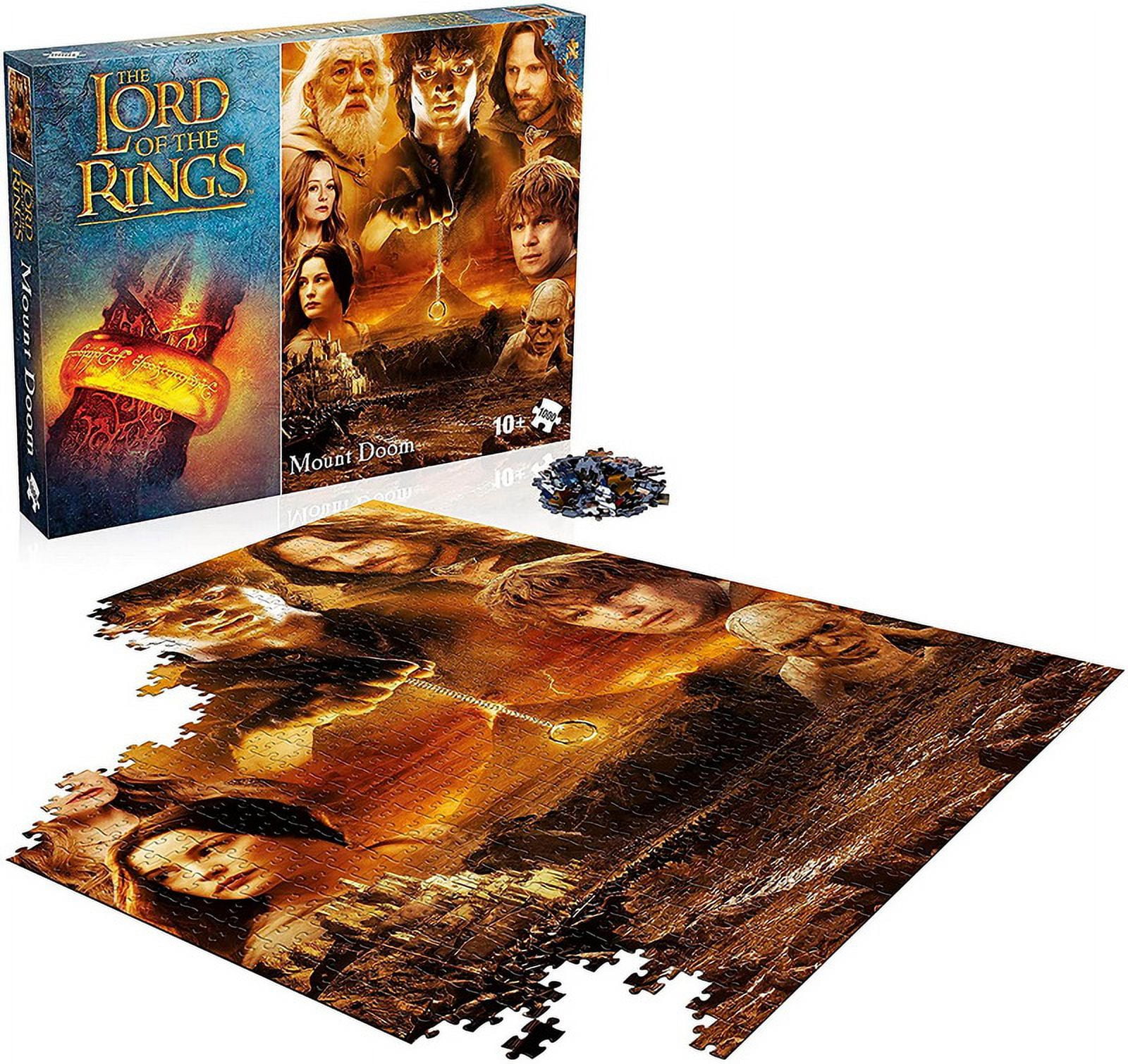 Lord of the Rings 828482 Lord of the Rings Mount Doom Jigsaw Puzzle, 1000 Piece