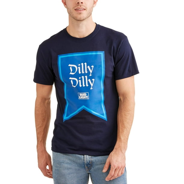 Bud Light - Bud Light Men's Dilly Dilly Flag T-Shirt - Walmart.com - Walmart.com