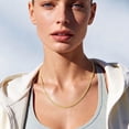 thumbnail image 2 of LUNVKY 18K Gold Plated Chains for Women Girls 1.5mm/2mm Cuban Curb Link Non-tarnish Necklace Birthday Jewelry Gifts Teen Her Kids Age Ideas 16/18/20/22 Inch, 2 of 6