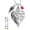 Brother, variant on Angel Wing Heart Urn Necklace for Ashes for Women Men Family Ashes Keepsake Necklace of Loved One with 12 Birthstones