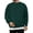 BlackGreen, variant on GENTS BLISS Crew Neck Men Sweatshirts Fleece Long Sleeve Shirts for Men Casual Pullover Sweatshirts for Men