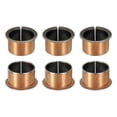 thumbnail image 1 of Uxcell 6Pcs Cojinete de manga con brida, 35mm de diámetro x 39mm de OD x 26mm de longitud, 47 x 2.0mm de diámetro de brida x t Cojinetes de bronce sinterizado autolubricantes para equipos industriales, 1 of 6