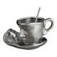 thumbnail image 1 of Taza De Café Con Platillo Y Cuchara, Taza De Cara Humana 3D Para Cocina Romántica Y Hogar, 1 of 8