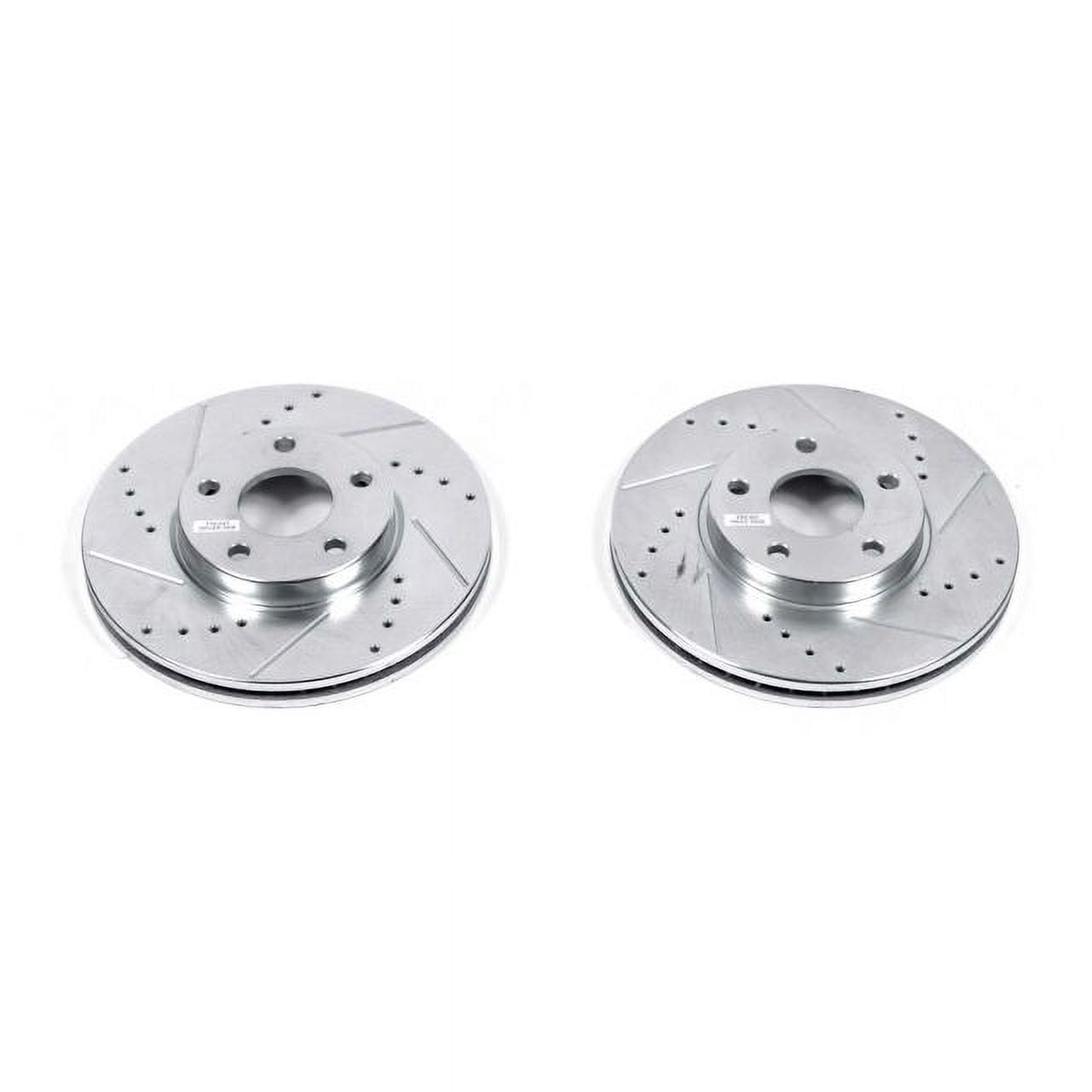 Power Stop AR85132XPR Evolution Drilled & Slotted Rotors -Front