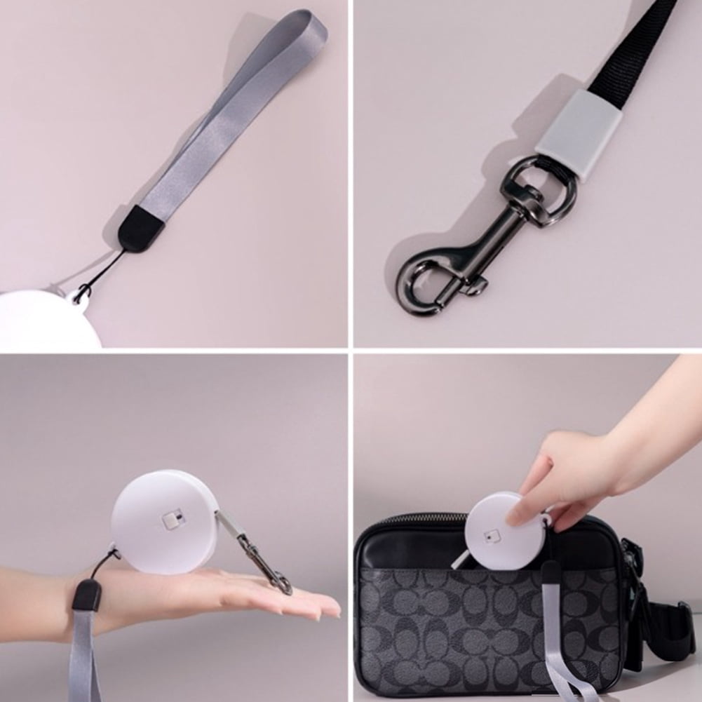 3/2 Meter Pet Retractable Mini Leash Outdoor Walking Traction Rope Pet Supplies for Dog Cats (upgraded 2-gen)