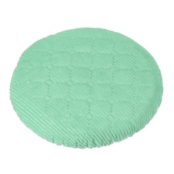 Uxcell Stool Covers Round, Elastic Bar Stool Covers Washable Stool Slipcover Bar Chair Seat Covers for 10-13 Inch Green 1