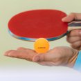 thumbnail image 4 of OULII 50Pcs Orange Plastic Table Tennis Balls for Training Durable Pong Balls for Competition Practice, 4 of 8