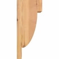 thumbnail image 3 of 5 1/2"W x 6"D x 14"H Alpine Smooth Corbel, Western Red Cedar, 3 of 9