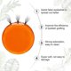 thumbnail image 3 of Round Crystal Eyelash Separator Adhesive Glue Pallet Holder For Eyelash Extension Make-up, 3 of 5