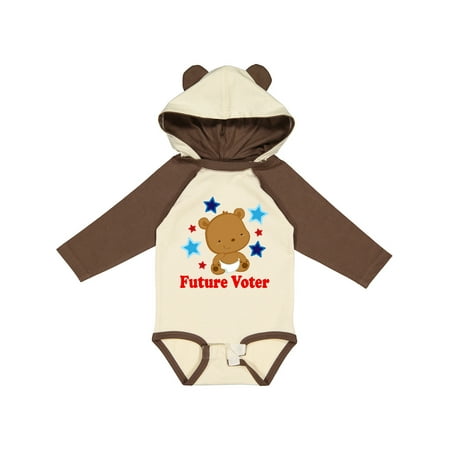 

Inktastic 2022 Election Future Voter Gift Baby Boy or Baby Girl Long Sleeve Bodysuit