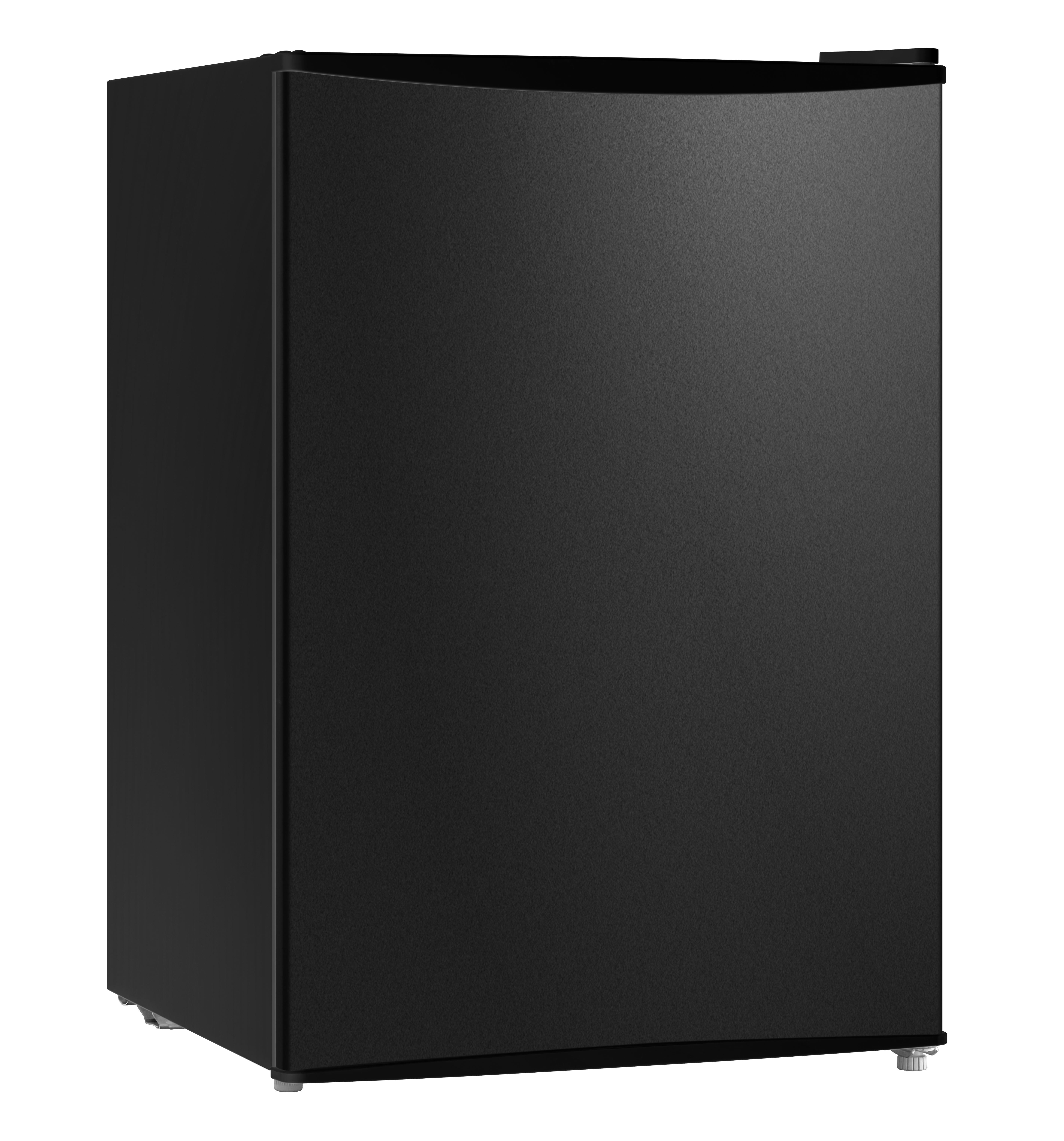 Mainstays 2.7 Cu Ft Single Door Refrigerator, Black, Compact Full-Size Fridge with Adjustable Shelves, Ideal for Apartment, Dorm & Office
