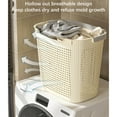 thumbnail image 6 of Partitioned Laundry Basket with Built-In Dividers, Easy Sort Dirty Clothes Hamper for Home and Bathroom Storage, Durable and Portable Design with Handles, 6 of 10