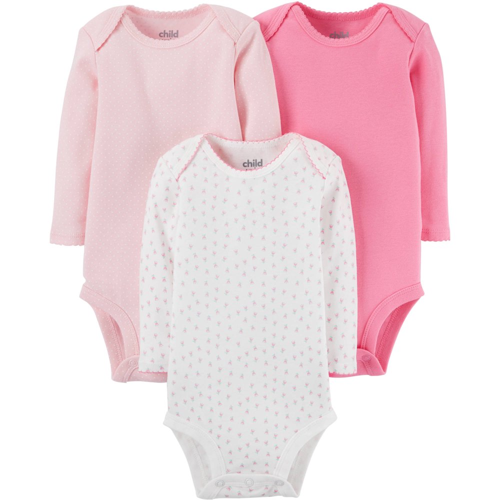 Child of Mine by Carter's Child of Mine Newborn Baby Girl Basic Long