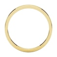 thumbnail image 2 of 14k Yellow Gold 2.5mm Flat Band Ring - 2.5 Grams - Size 8.5, 2 of 2