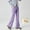 Purple, variant on Sweatpants for Teen High Waist Flare Wide Leg Lined Athletic Joggers with Pockets Girl Sweatpants 14-15 Years