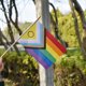 thumbnail image 5 of Paquete de 50 de del Orgullo Gay de Progreso Intersex, Pequeñas Minibanderas LGBTQ de Mano de Arcoíris, 5x8 Pulgadas, 5 of 5