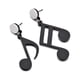 thumbnail image 3 of Sonducket 1 Pair Musical Note Earring Asymmetric Ear Dressing Earrings Dancing Metal Daily Dangling Jewellery Decoration Beauty Type2 NO2, 3 of 6