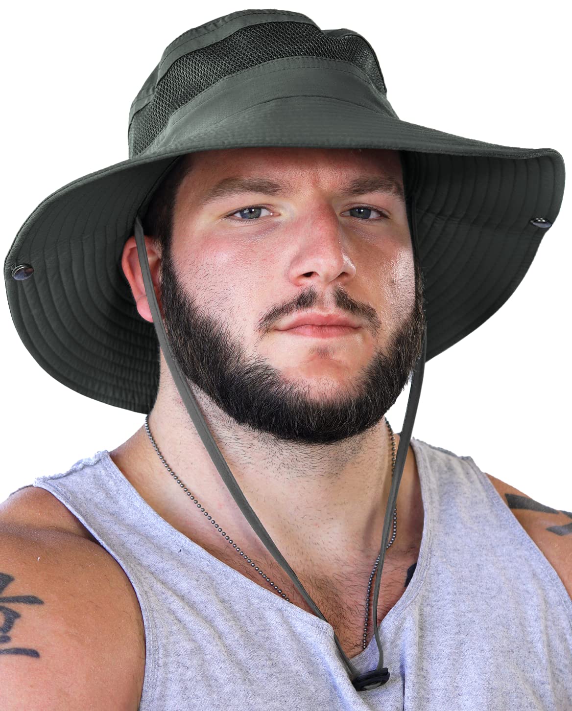 GearTOP Wide Brim Sun Hat for Men and Women Mens Bucket Hats with UV