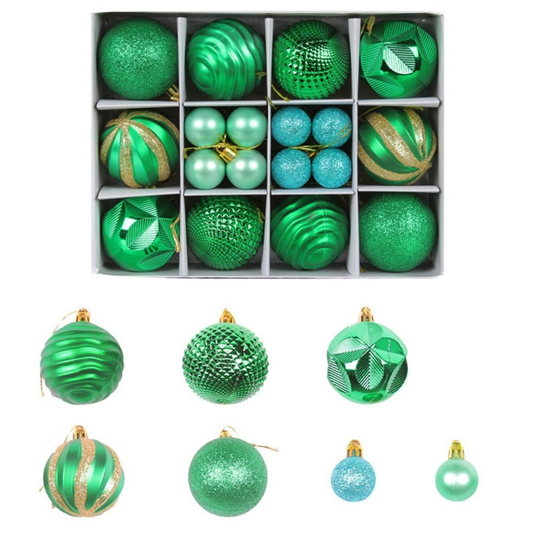  26 Pcs Christmas Ball Ornaments Shatterproof Christmas